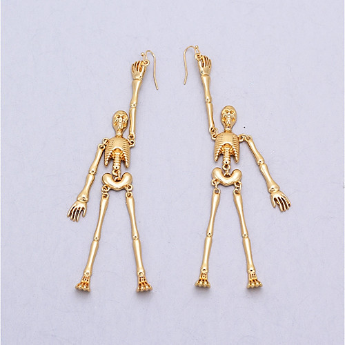 Women's Drop Earrings Skull Punk Rock Earrings Jewelry Gold For Daily Carnival 1 Pair
Women's Drop Earrings Skull Punk Rock Earrings Jewelry Gold For Daily Carnival 1 Pair