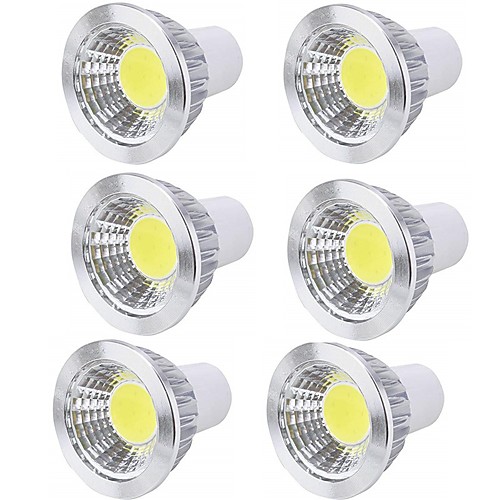 6pcs 3 W LED Spotlight 250 lm GU10 GU10 6 LED Beads COB Party Decorative Christmas Wedding Decoration Warm White Cold White 85-265 V / RoHS
6pcs 3 W LED Spotlight 250 lm GU10 GU10 6 LED Beads COB Party Decorative Christmas Wedding Decoration Warm White Cold White 85-265 V / RoHS