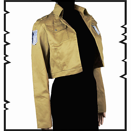Inspired by Attack on Titan Mikasa Ackermann Anime Cosplay Costumes Japanese Cosplay Tops / Bottoms Special Design Top For Unisex
Inspired by Attack on Titan Mikasa Ackermann Anime Cosplay Costumes Japanese Cosplay Tops / Bottoms Special Design Top For Unisex