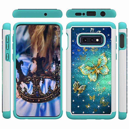Case For Samsung Galaxy S9 / S9 Plus / S8 Plus Shockproof / Rhinestone / Pattern Back Cover Butterfly / Rhinestone Hard PC
Case For Samsung Galaxy S9 / S9 Plus / S8 Plus Shockproof / Rhinestone / Pattern Back Cover Butterfly / Rhinestone Hard PC