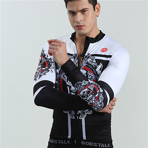 BOESTALK Men's Long Sleeve Cycling Jersey Winter Fleece Black / Red Black BlackWhite Skull Bone Bike Jersey Top Mountain Bike MTB Road Bike Cycling Thermal Warm Breathable Back Pocket Sports
BOESTALK Men's Long Sleeve Cycling Jersey Winter Fleece Black / Red Black BlackWhite Skull Bone Bike Jersey Top Mountain Bike MTB Road Bike Cycling Thermal Warm Breathable Back Pocket Sports