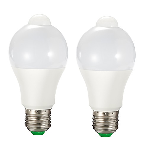 2pcs 9 W LED Smart Bulbs 750 lm E26 / E27 A60(A19) 15 LED Beads SMD 2835 Sensor Light Control Warm White White 85-265 V
2pcs 9 W LED Smart Bulbs 750 lm E26 / E27 A60(A19) 15 LED Beads SMD 2835 Sensor Light Control Warm White White 85-265 V
