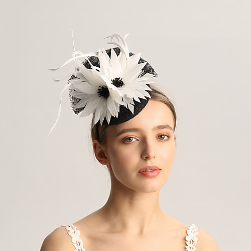 Flax / Feathers Fascinators with Feather 1pc Wedding / Special Occasion / Horse Race Headpiece
Flax / Feathers Fascinators with Feather 1pc Wedding / Special Occasion / Horse Race Headpiece