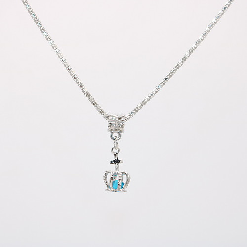 Women's Pendant Necklace Necklace Classic Mini Crown Dainty Unique Design Fashion Modern Silver Plated Chrome Light Brown Peacock Green Red Pink Light Blue 42 cm Necklace Jewelry 1pc For Gift
Women's Pendant Necklace Necklace Classic Mini Crown Dainty Unique Design Fashion Modern Silver Plated Chrome Light Brown Peacock Green Red Pink Light Blue 42 cm Necklace Jewelry 1pc For Gift