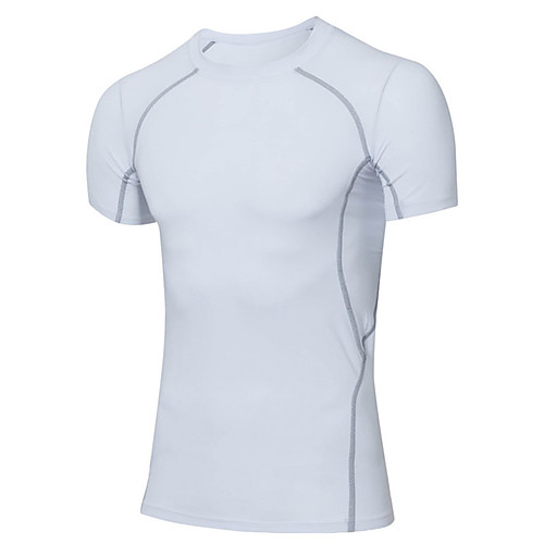 YUERLIAN Men's Compression Shirt Yoga Top Summer Green / Black Red Blue Gray Green Fitness Gym Workout Running Tee Tshirt Base Layer Short Sleeve Sport Activewear Quick Dry Moisture Wicking
YUERLIAN Men's Compression Shirt Yoga Top Summer Green / Black Red Blue Gray Green Fitness Gym Workout Running Tee Tshirt Base Layer Short Sleeve Sport Activewear Quick Dry Moisture Wicking