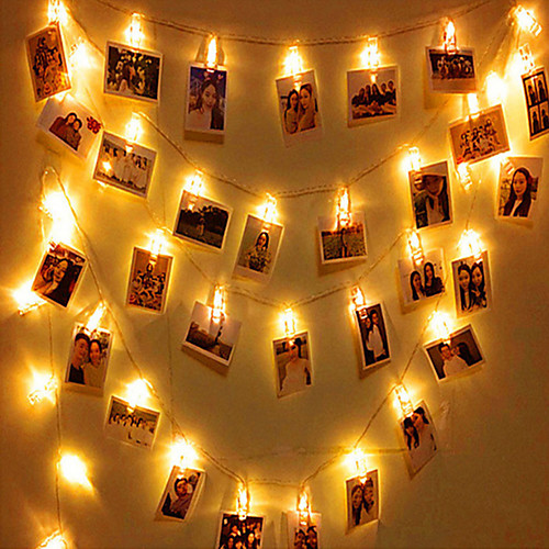3m String Lights 20 LEDs 1 set Warm White RGB White Creative Party Decorative Batteries Powered
3m String Lights 20 LEDs 1 set Warm White RGB White Creative Party Decorative Batteries Powered