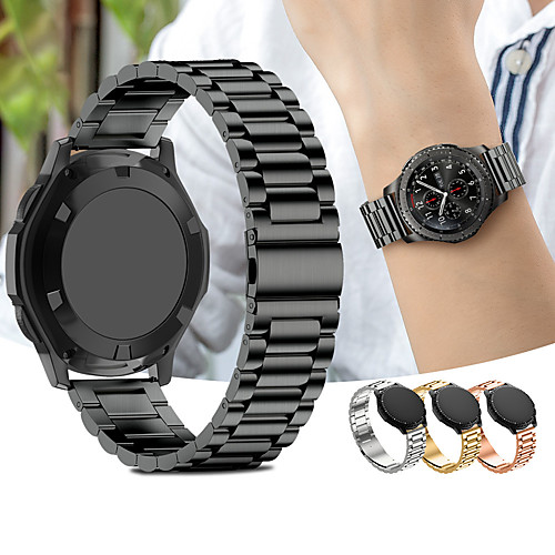 Smart Watch Band for Samsung Galaxy 1 pcs Sport Band Classic Buckle Stainless Steel Replacement Wrist Strap for Gear S3 Frontier Gear S3 Classic 22mm
Smart Watch Band for Samsung Galaxy 1 pcs Sport Band Classic Buckle Stainless Steel Replacement Wrist Strap for Gear S3 Frontier Gear S3 Classic 22mm