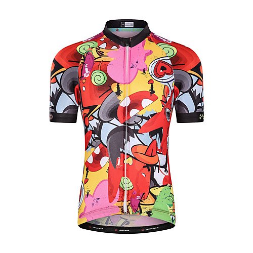 Malciklo Boys' Girls' Short Sleeve Cycling Jersey - Kid's Summer Red Cartoon Animal Bike Top Mountain Bike MTB Road Bike Cycling UV Resistant Quick Dry Moisture Wicking Sports Clothing Apparel
Malciklo Boys' Girls' Short Sleeve Cycling Jersey - Kid's Summer Red Cartoon Animal Bike Top Mountain Bike MTB Road Bike Cycling UV Resistant Quick Dry Moisture Wicking Sports Clothing Apparel