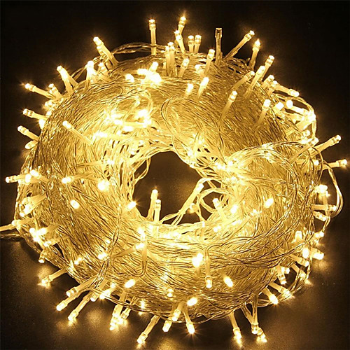100m String Lights 800 LEDs 1 set Warm White RGB White Waterproof Creative Party 24 V
100m String Lights 800 LEDs 1 set Warm White RGB White Waterproof Creative Party 24 V