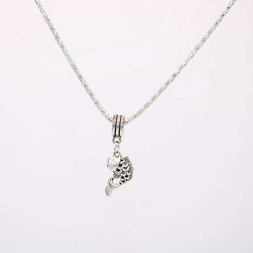 Women's Pendant Necklace Necklace Classic Fish Dainty Unique Design Trendy Silver Plated Chrome Silver 42 cm Necklace Jewelry 1pc For Street Carnival Holiday Club Festival / Charm Necklace
Women's Pendant Necklace Necklace Classic Fish Dainty Unique Design Trendy Silver Plated Chrome Silver 42 cm Necklace Jewelry 1pc For Street Carnival Holiday Club Festival / Charm Necklace