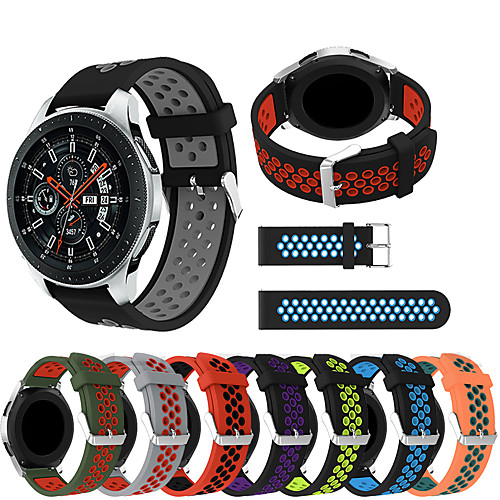 Smart Watch Band for Samsung Galaxy 1 pcs Sport Band Silicone Replacement Wrist Strap for Gear S3 Frontier Gear S3 Classic Samsung Galaxy Watch 46mm 22mm
Smart Watch Band for Samsung Galaxy 1 pcs Sport Band Silicone Replacement Wrist Strap for Gear S3 Frontier Gear S3 Classic Samsung Galaxy Watch 46mm 22mm