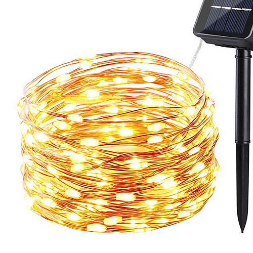 Outdoor Solar String Light LED Solar Garden Light 10m String Lights 100 LEDs 1 set Warm White Decorative Solar Powered
Outdoor Solar String Light LED Solar Garden Light 10m String Lights 100 LEDs 1 set Warm White Decorative Solar Powered