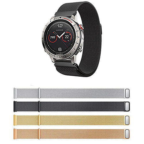 Ремешок для часов для Fenix Chronos Garmin Спортивный ремешок / Миланский ремешок Нержавеющая сталь Повязка на запястье
Ремешок для часов для Fenix Chronos Garmin Спортивный ремешок / Миланский ремешок Нержавеющая сталь Повязка на запястье