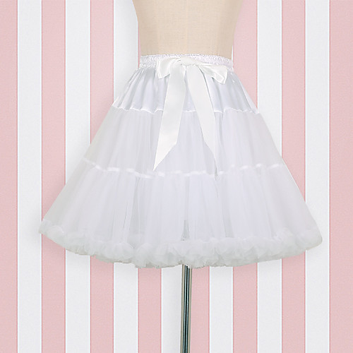 Ballet Dancer Classic Lolita 1950s Vacation Dress Dress Petticoat Hoop Skirt Tutu Crinoline Women's Girls' Tulle Costume White Vintage Cosplay Party Performance Princess
Ballet Dancer Classic Lolita 1950s Vacation Dress Dress Petticoat Hoop Skirt Tutu Crinoline Women's Girls' Tulle Costume White Vintage Cosplay Party Performance Princess