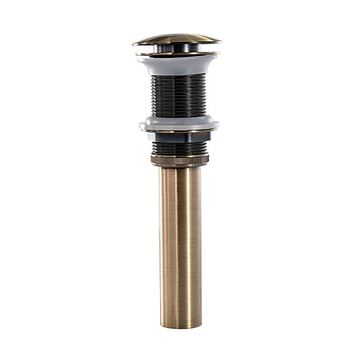 Faucet accessory - Superior Quality Pop-up Water Drain Without Overflow Contemporary Copper Chrome
Faucet accessory - Superior Quality Pop-up Water Drain Without Overflow Contemporary Copper Chrome