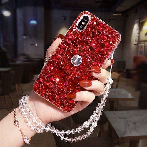 Phone Case For Samsung Galaxy Back Cover S9 S9 Plus S8 Plus S8 S8 Edge S10 S10 Galaxy S10 E Rhinestone with Stand Glitter Shine Hard Acrylic
Phone Case For Samsung Galaxy Back Cover S9 S9 Plus S8 Plus S8 S8 Edge S10 S10 Galaxy S10 E Rhinestone with Stand Glitter Shine Hard Acrylic