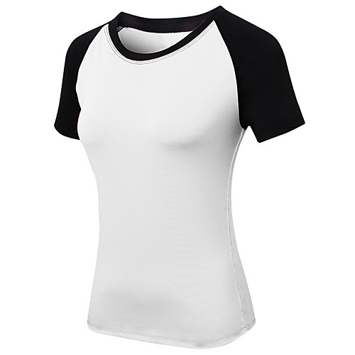YUERLIAN Women's Running Shirt Yoga Top Summer Violet Black with White Fuchsia Gray Green Fitness Gym Workout Running Tee Tshirt Short Sleeve Sport Activewear Quick Dry Breathable Sweat wicking High
YUERLIAN Women's Running Shirt Yoga Top Summer Violet Black with White Fuchsia Gray Green Fitness Gym Workout Running Tee Tshirt Short Sleeve Sport Activewear Quick Dry Breathable Sweat wicking High