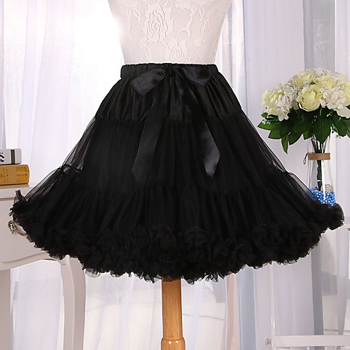 Ballet Dancer Classic Lolita 1950s Vacation Dress Dress Petticoat Hoop Skirt Tutu Crinoline Women's Girls' Tulle Costume Black Vintage Cosplay Party Performance Princess
Ballet Dancer Classic Lolita 1950s Vacation Dress Dress Petticoat Hoop Skirt Tutu Crinoline Women's Girls' Tulle Costume Black Vintage Cosplay Party Performance Princess