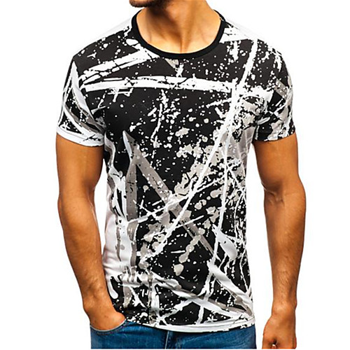 Men's T shirt Shirt Solid Colored Short Sleeve Daily Tops Round Neck White Army Green Black / Sports
Men's T shirt Shirt Solid Colored Short Sleeve Daily Tops Round Neck White Army Green Black / Sports
