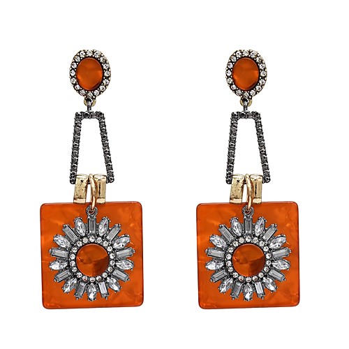 Women's Drop Earrings Resin Earrings Jewelry White / Black / Orange For Graduation 1 Pair
Women's Drop Earrings Resin Earrings Jewelry White / Black / Orange For Graduation 1 Pair