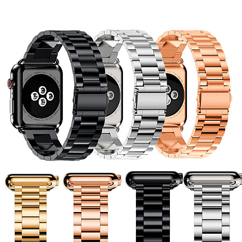 Smart Watch Band for Apple iWatch 1 pcs Sport Band Stainless Steel Replacement Wrist Strap for Apple Watch Series SE / 6/5/4/3/2/1 38mm 40mm 42mm 44mm
Smart Watch Band for Apple iWatch 1 pcs Sport Band Stainless Steel Replacement Wrist Strap for Apple Watch Series SE / 6/5/4/3/2/1 38mm 40mm 42mm 44mm