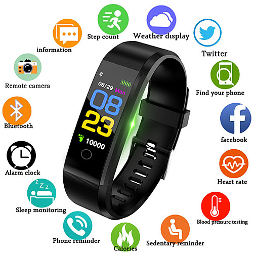 Men's Digital Watch Quartz Silicone Black / Blue / Red 30 m Water Resistant / Waterproof Smart Bluetooth Analog Outdoor Fashion - Black Red Blue / Chronograph / LCD
Men's Digital Watch Quartz Silicone Black / Blue / Red 30 m Water Resistant / Waterproof Smart Bluetooth Analog Outdoor Fashion - Black Red Blue / Chronograph / LCD