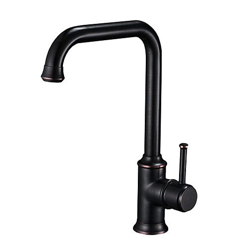 Kitchen faucet - Single Handle One Hole Oil-rubbed Bronze / Electroplated Standard Spout Vessel / Brass
Kitchen faucet - Single Handle One Hole Oil-rubbed Bronze / Electroplated Standard Spout Vessel / Brass