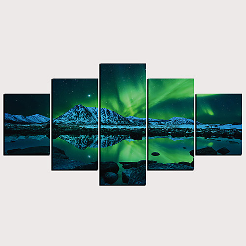 5 Panel Wall Art Canvas Prints Painting Artwork Picture Landscape Aurora Home Decoration Décor Rolled Canvas No Frame Unframed Unstretched
5 Panel Wall Art Canvas Prints Painting Artwork Picture Landscape Aurora Home Decoration Décor Rolled Canvas No Frame Unframed Unstretched