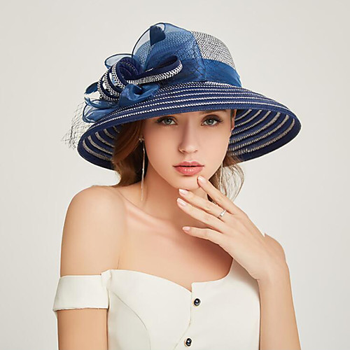 Organza Headwear with Flower / Ruffle 1 Piece Wedding / Sports & Outdoor / Horse Race Headpiece
Organza Headwear with Flower / Ruffle 1 Piece Wedding / Sports & Outdoor / Horse Race Headpiece