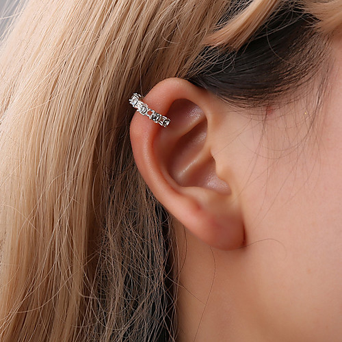 Women's Clip on Earring Earrings Jewelry Gold / Silver For Prom Street Bar 1pc
Women's Clip on Earring Earrings Jewelry Gold / Silver For Prom Street Bar 1pc