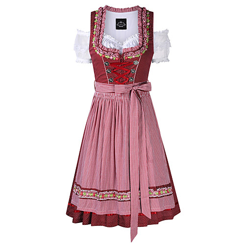 Oktoberfest Beer Dirndl Trachtenkleider Women's Dress Bavarian Vacation Dress Costume Red
Oktoberfest Beer Dirndl Trachtenkleider Women's Dress Bavarian Vacation Dress Costume Red