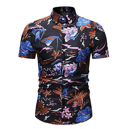 Men's Shirt Floral Graphic Print Short Sleeve Athleisure Tops Basic Streetwear Classic Collar Blue Red / Beach
Men's Shirt Floral Graphic Print Short Sleeve Athleisure Tops Basic Streetwear Classic Collar Blue Red / Beach