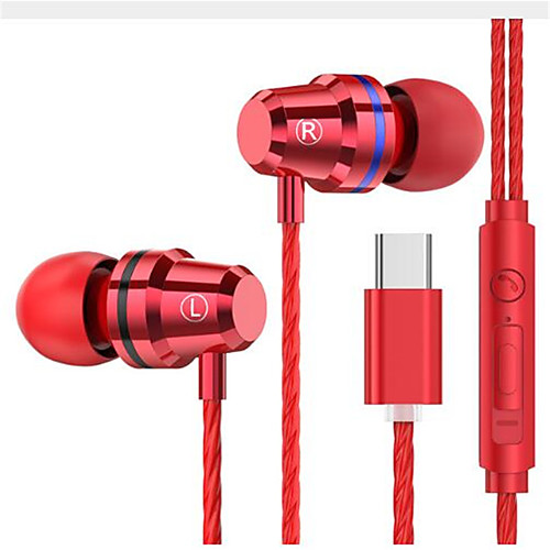 LITBest TYPEC1 Wired In-ear Earphone Wired Music Sports & Outdoors Stereo with Microphone with Volume Control Mobile Phone
LITBest TYPEC1 Wired In-ear Earphone Wired Music Sports & Outdoors Stereo with Microphone with Volume Control Mobile Phone