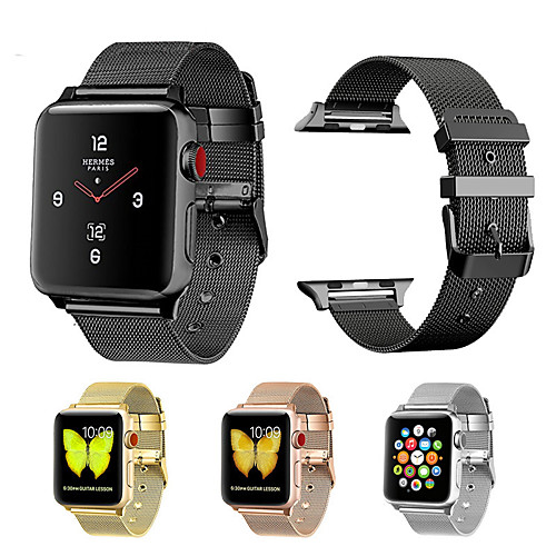 Watch Band for Apple Watch Series 5/4/3/2/1 Apple Milanese Loop Stainless Steel Wrist Strap
Watch Band for Apple Watch Series 5/4/3/2/1 Apple Milanese Loop Stainless Steel Wrist Strap