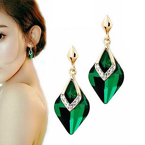 Women's Synthetic Aquamarine Drop Earrings Stylish Imitation Diamond Earrings Jewelry Green / Royal Blue / Champagne For Daily 1 Pair
Women's Synthetic Aquamarine Drop Earrings Stylish Imitation Diamond Earrings Jewelry Green / Royal Blue / Champagne For Daily 1 Pair