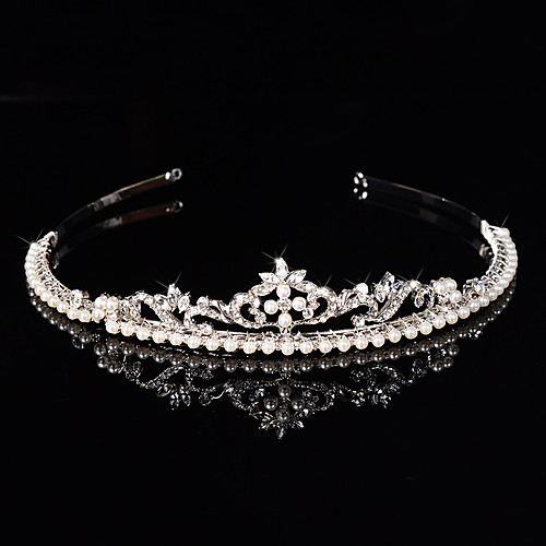 Crystal / Alloy Headbands with Crystal / Faux Pearl 1 Piece Wedding / Special Occasion Headpiece
Crystal / Alloy Headbands with Crystal / Faux Pearl 1 Piece Wedding / Special Occasion Headpiece
