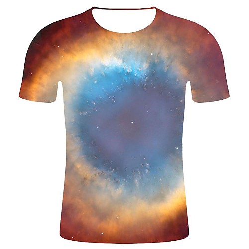 Men's T shirt Galaxy Graphic 3D Plus Size Print Tops Cotton 3D Print Galaxy Brown
Men's T shirt Galaxy Graphic 3D Plus Size Print Tops Cotton 3D Print Galaxy Brown