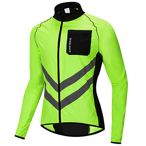 WOSAWE Men's Windbreaker Cycling Jacket Wind Jacket Winter Woven Polyester Bike Jersey Raincoat Top Windproof Reflective Strips Back Pocket Sports Patchwork Black / Orange / Green Mountain Bike MTB
WOSAWE Men's Windbreaker Cycling Jacket Wind Jacket Winter Woven Polyester Bike Jersey Raincoat Top Windproof Reflective Strips Back Pocket Sports Patchwork Black / Orange / Green Mountain Bike MTB