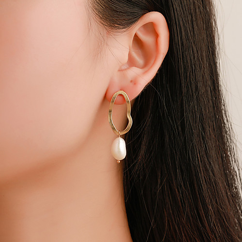 Women's Earrings Holiday Wedding Birthday Romantic Earrings Jewelry Gold For Date Street Festival 1 Pair
Women's Earrings Holiday Wedding Birthday Romantic Earrings Jewelry Gold For Date Street Festival 1 Pair