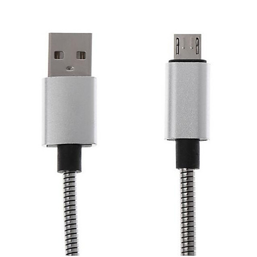 

Micro USB Адаптер USB-кабеля Позолота Кабель Назначение Samsung / Huawei / LG 100 cm Назначение Алюминий