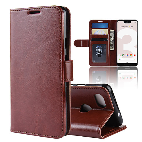 Case For Google Pixel 2 / Google Pixel 2 XL / Google Pixel 3 Wallet / Card Holder / Flip Full Body Cases Solid Colored Hard PU Leather
Case For Google Pixel 2 / Google Pixel 2 XL / Google Pixel 3 Wallet / Card Holder / Flip Full Body Cases Solid Colored Hard PU Leather