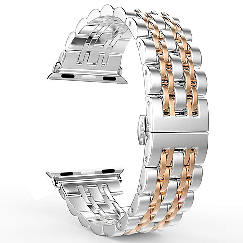 Watch Band for Apple Watch Series 4/3/2/1 Apple Butterfly Buckle Stainless Steel Wrist Strap
Watch Band for Apple Watch Series 4/3/2/1 Apple Butterfly Buckle Stainless Steel Wrist Strap