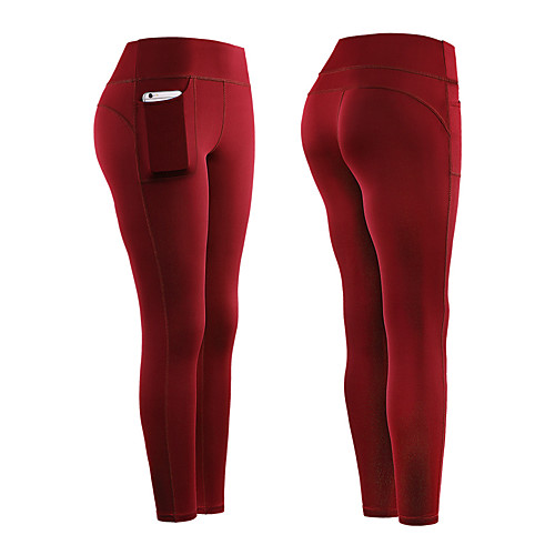 Women's Yoga Pants Side Pockets Cropped Leggings Tummy Control Butt Lift Breathable White Black Red Yoga Fitness Gym Workout Sports Activewear Stretchy
Women's Yoga Pants Side Pockets Cropped Leggings Tummy Control Butt Lift Breathable White Black Red Yoga Fitness Gym Workout Sports Activewear Stretchy