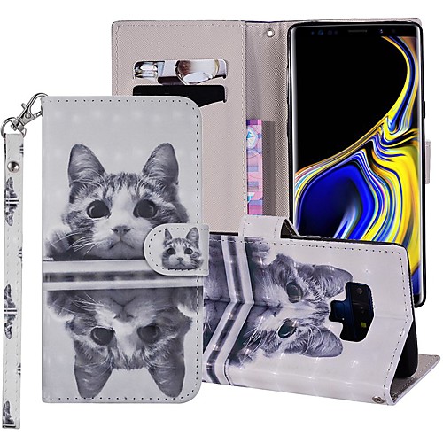 Case For Samsung Galaxy Note 9 Wallet / Card Holder / with Stand Full Body Cases Cat Hard PU Leather
Case For Samsung Galaxy Note 9 Wallet / Card Holder / with Stand Full Body Cases Cat Hard PU Leather