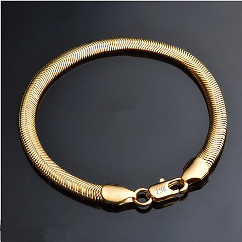 Men's Chain Bracelet Classic Precious Stylish Brass Bracelet Jewelry Gold For Daily Work / Silver Plated / Gold Plated
Men's Chain Bracelet Classic Precious Stylish Brass Bracelet Jewelry Gold For Daily Work / Silver Plated / Gold Plated