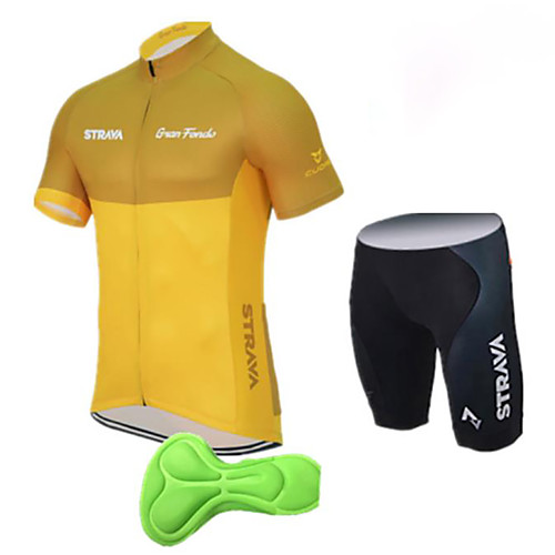 Fastcute Boys' Girls' Short Sleeve Cycling Jersey with Shorts - Kid's Black / Red Black / Yellow Black Bike Clothing Suit Breathable 3D Pad Quick Dry Moisture Wicking Sports Solid Color Mountain Bike 
Fastcute Boys' Girls' Short Sleeve Cycling Jersey with Shorts - Kid's Black / Red Black / Yellow Black Bike Clothing Suit Breathable 3D Pad Quick Dry Moisture Wicking Sports Solid Color Mountain Bike