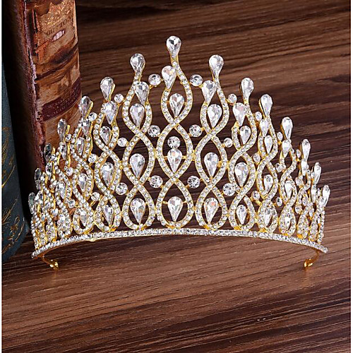Alloy Tiaras with Sparkling Glitter / Glitter 1pc Wedding / Party / Evening Headpiece
Alloy Tiaras with Sparkling Glitter / Glitter 1pc Wedding / Party / Evening Headpiece