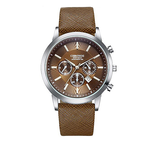 Men's Dress Watch Analog Quartz Gift Set Fashion Calendar / date / day Chronograph Cute / One Year / Leather
Men's Dress Watch Analog Quartz Gift Set Fashion Calendar / date / day Chronograph Cute / One Year / Leather