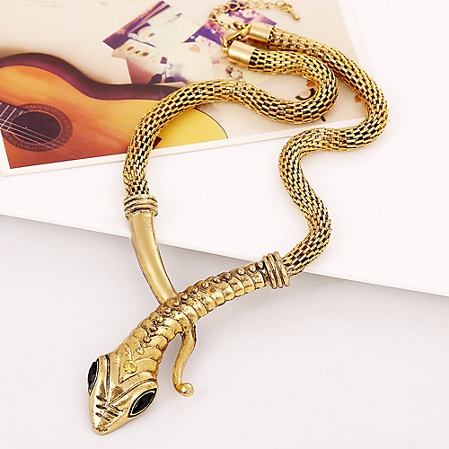 Women's Choker Necklace Snake Chrome Silver Gold 455 cm Necklace Jewelry 1pc For Carnival
Women's Choker Necklace Snake Chrome Silver Gold 455 cm Necklace Jewelry 1pc For Carnival