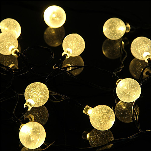 1 set LED Lantern Solar Light String 5 Meter 20 Light Bubble Ball Outdoor Water Light
1 set LED Lantern Solar Light String 5 Meter 20 Light Bubble Ball Outdoor Water Light